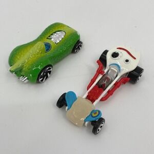 Hot Wheels Disney Pixar Toy Story 4 Rex and Forky Character Cars 1:64 Diecast